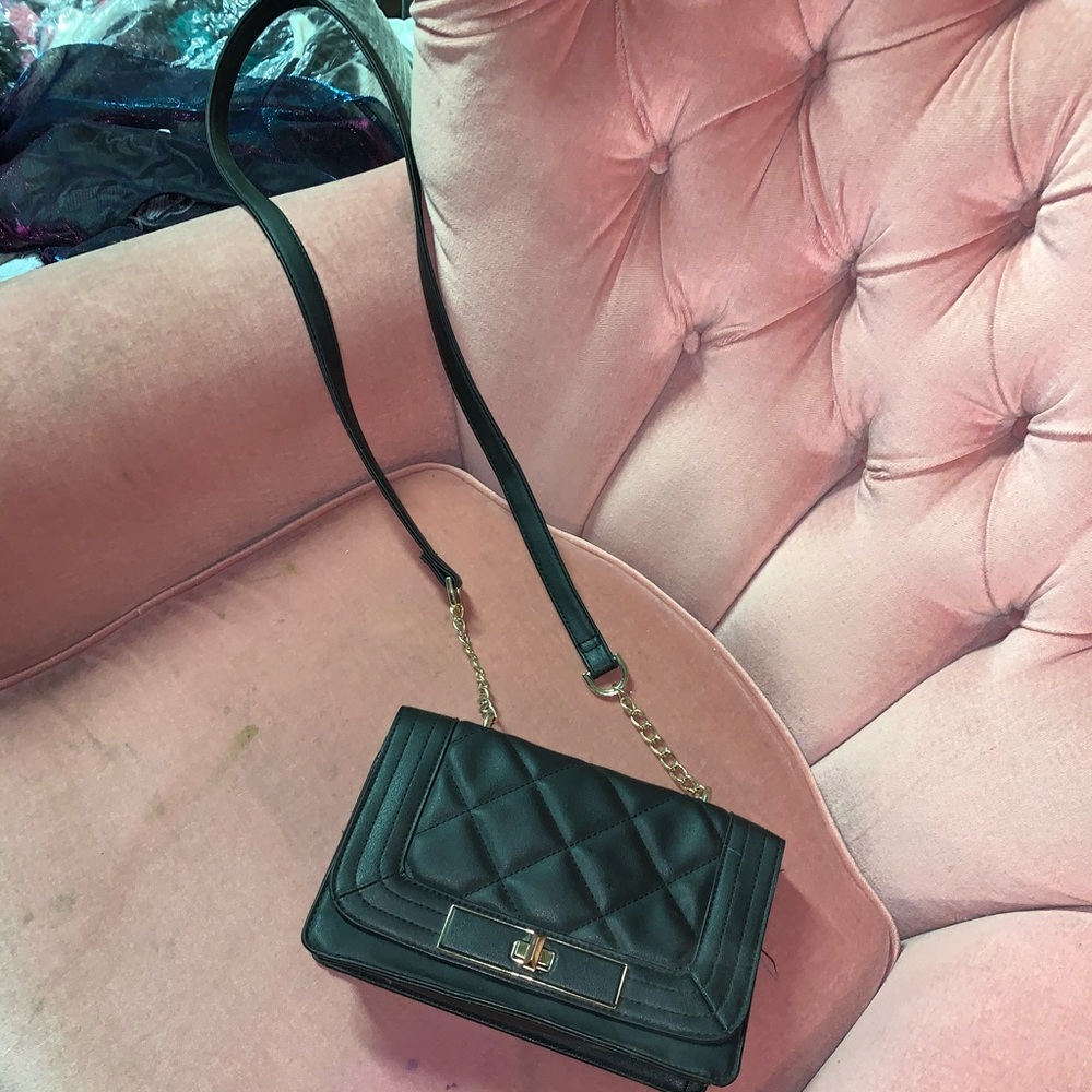 Black crossbody bag
